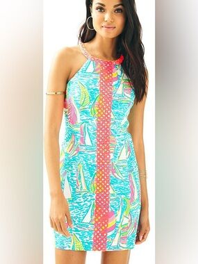 Lilly Pulitzer size 6 Sasha dress U Gotta Regatta